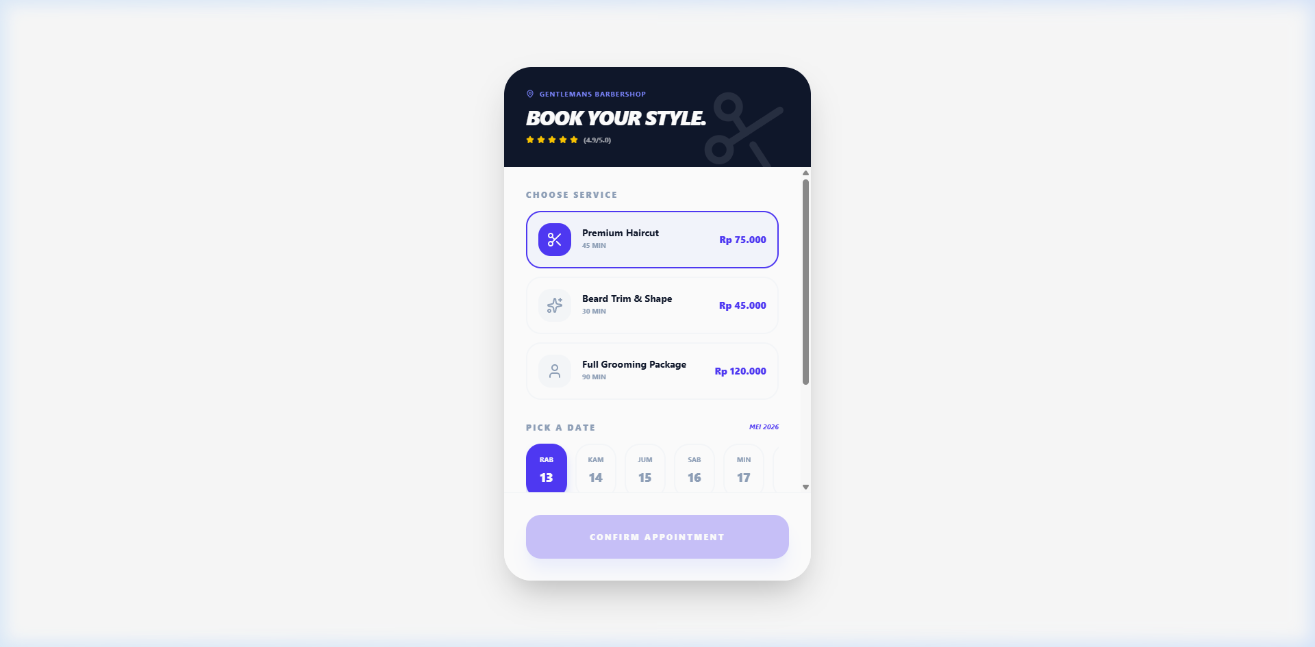 Booking Jadwal